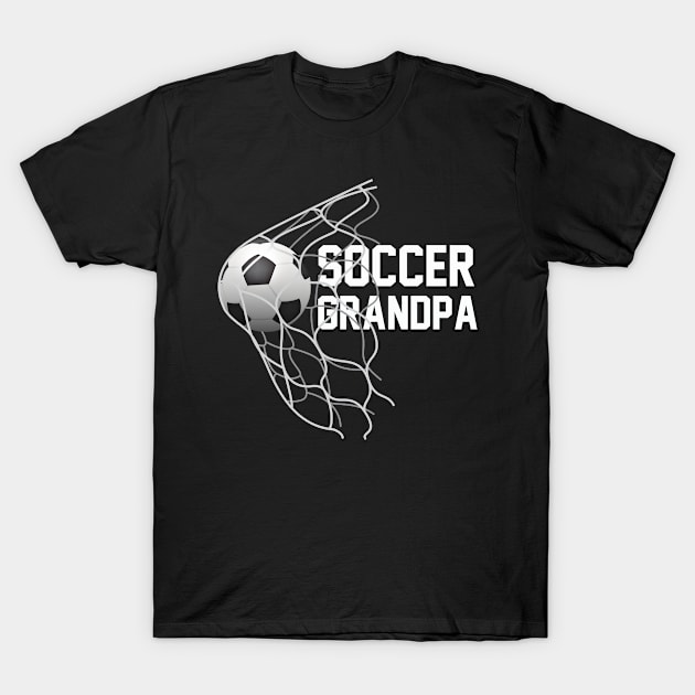 Soccer Grandpa | Football | Futbol | Parents | Goal | Gift T-Shirt by MerchMadness